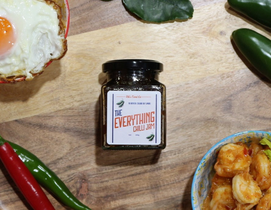 The Everything Hot Chilli Jam