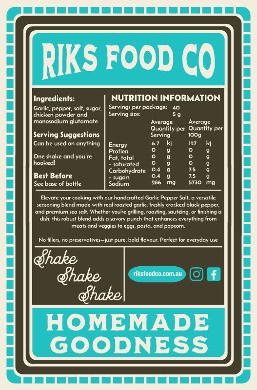 Magic Spice - Garlic Pepper Salt